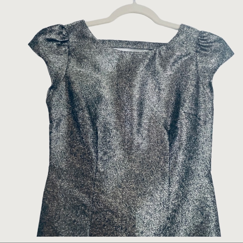 Ladakh Gold Embroidered Midi Backless Dress - Picture 4 of 15
